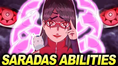 sarada and|sarada mangekyou sharingan abilities.